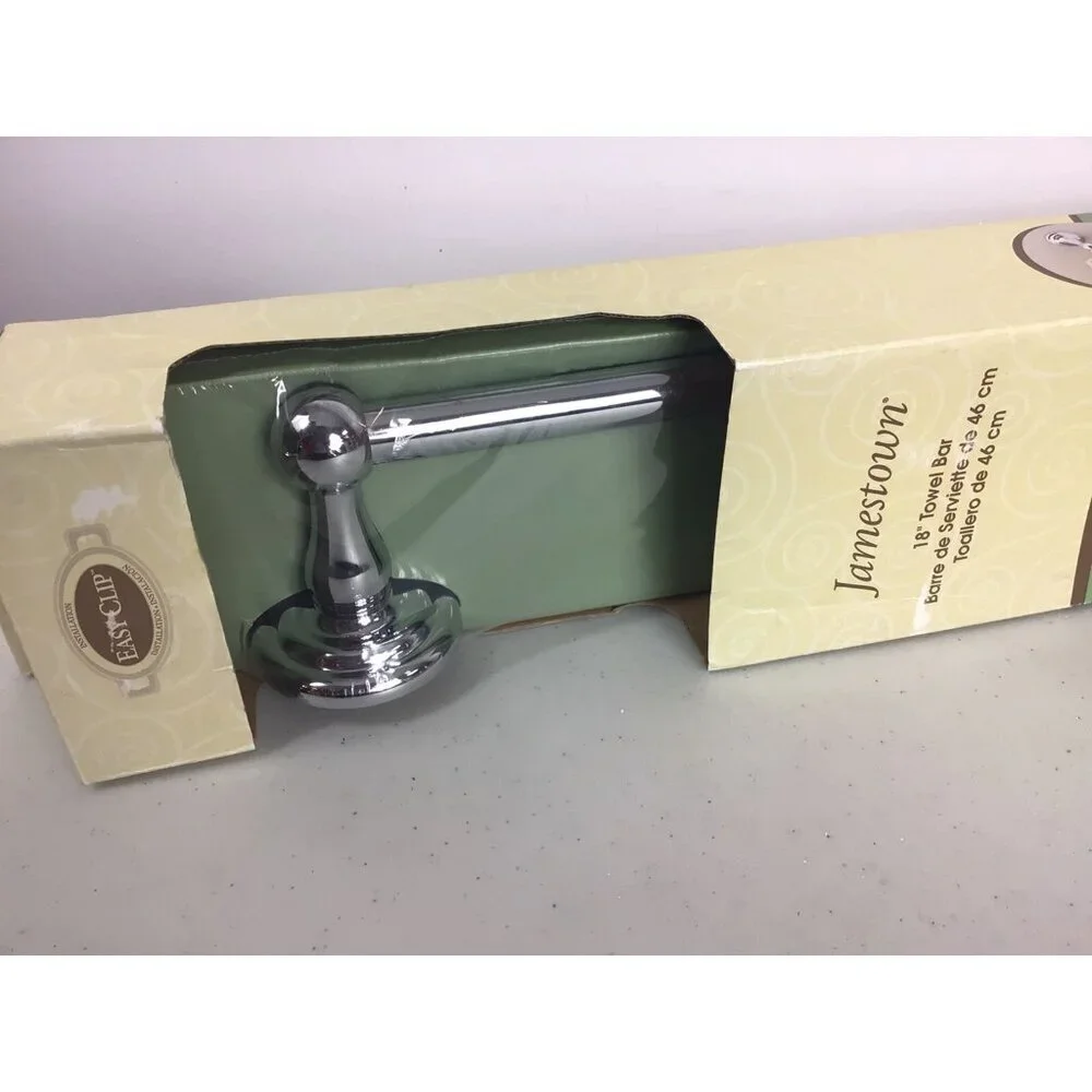 Jamestown Chrome Towel Bar 18” NEW